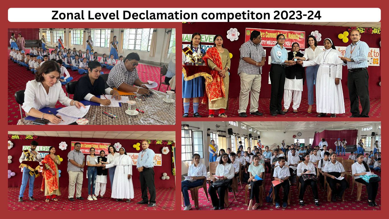Zonal Level Declamation Competition 2023-2024