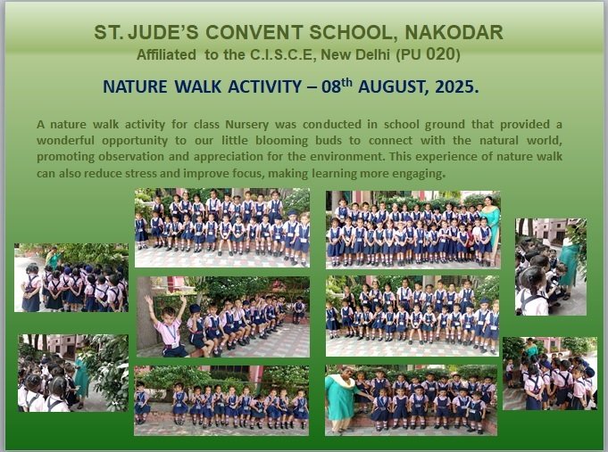 Nature Walk Activity 2025