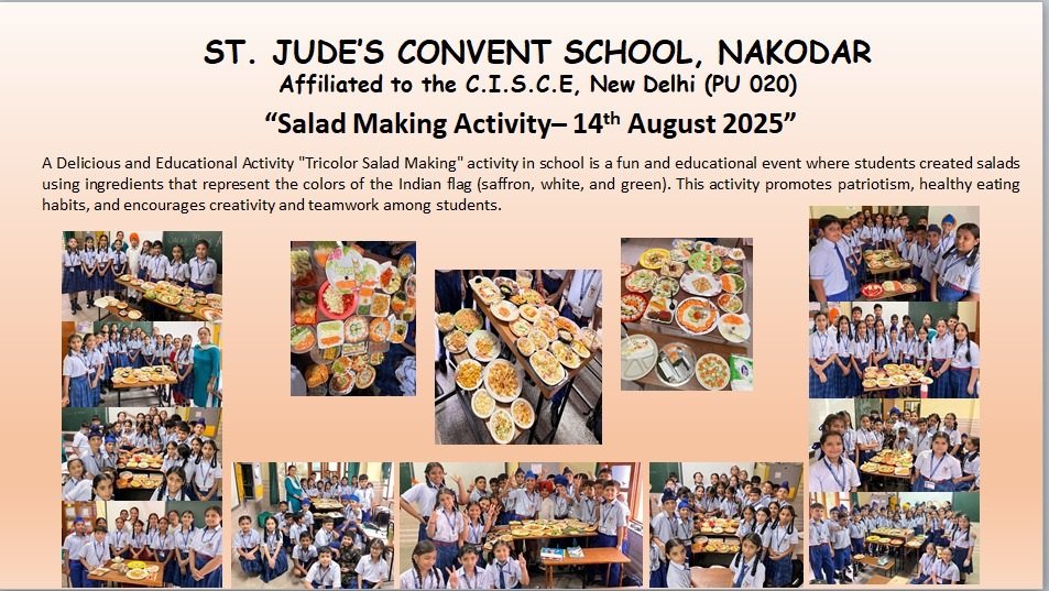 Salad Making Activity 2025