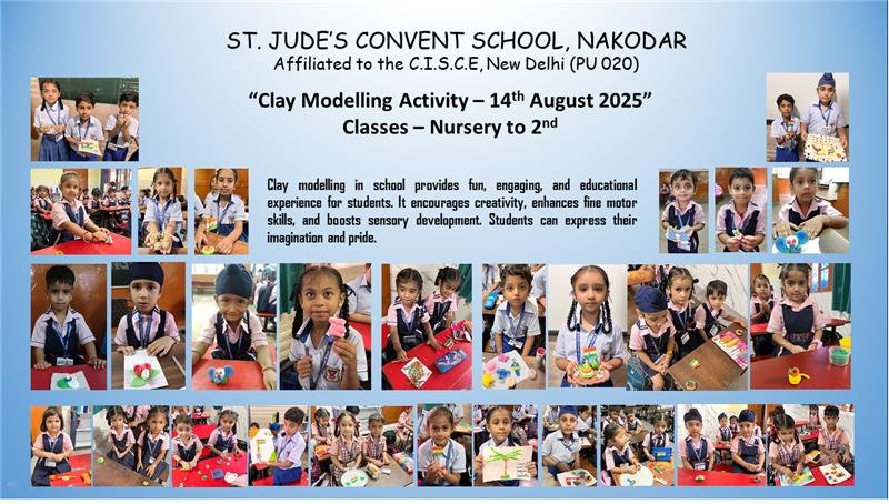 Clay Modelling Activity 2025